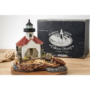 Harbour Lights Cuckolds Maine Lighthouse #544 2004 Society Exclusive w Box